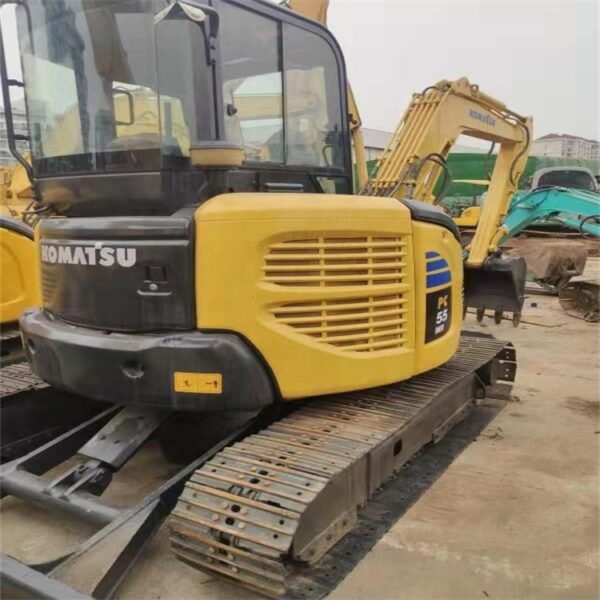 Mini Excavator PC55mr Second-Hand Excavator - Image 4