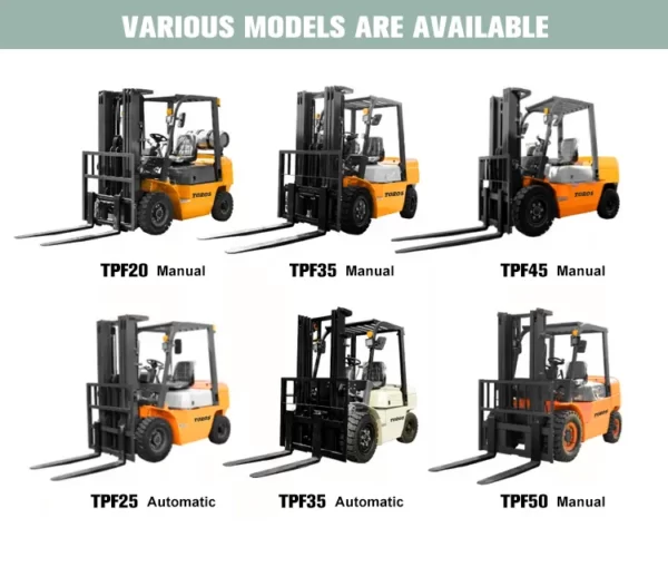 Forklift TRS Series Toros Diesel 4x4 - Image 7