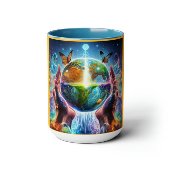 Two-Tone Coffee Mugs, 15oz - Image 12